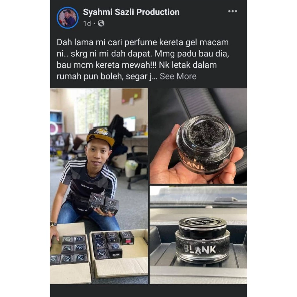 Pewangi Kereta Gel