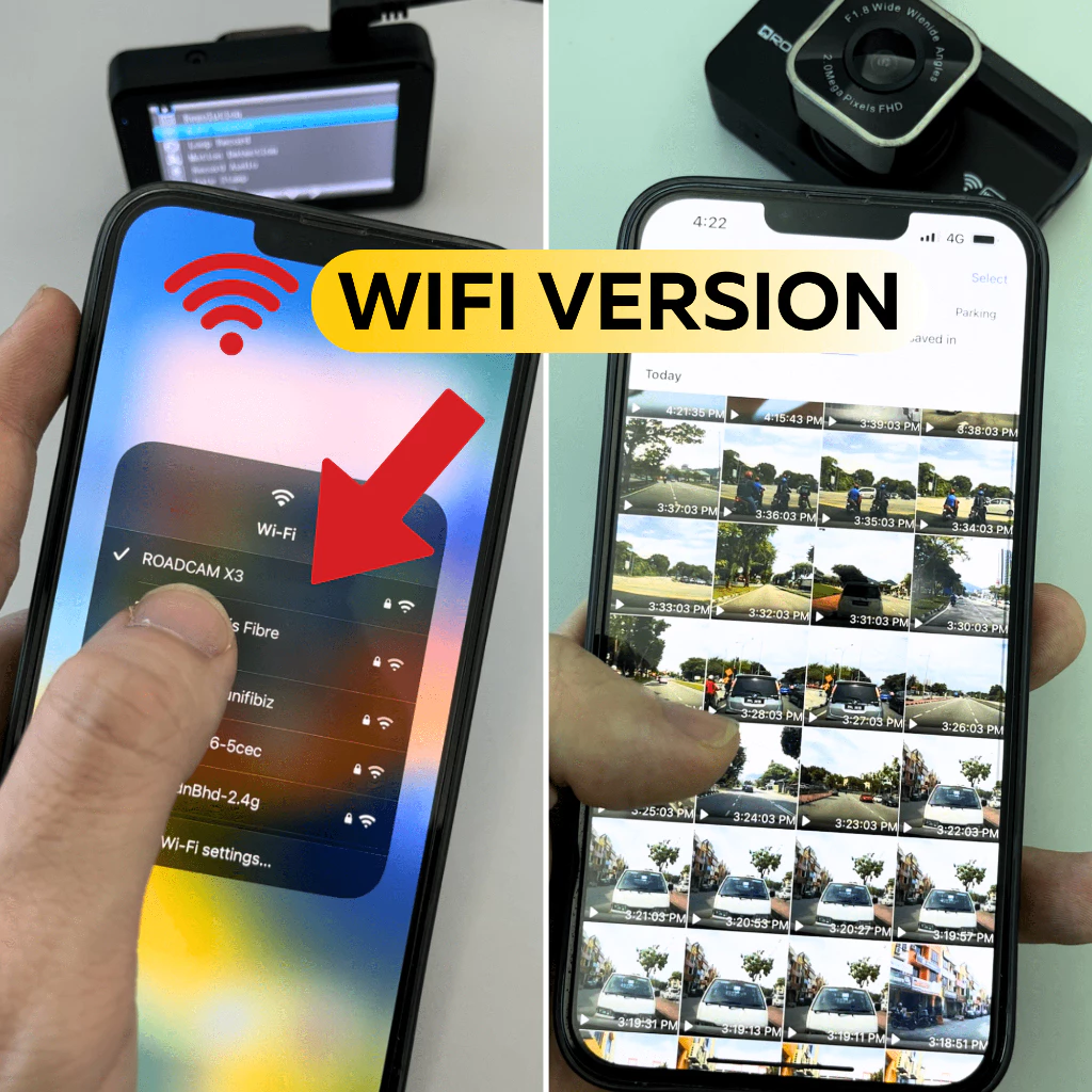 Roadcam Wifi X3