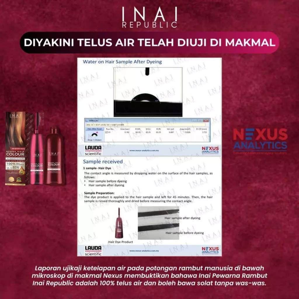 Inai Rambut Halal