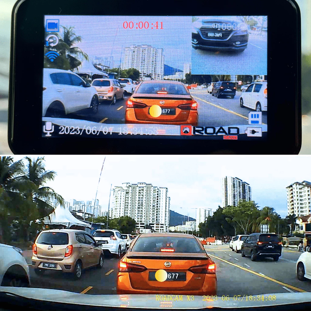 Roadcam Wifi X3